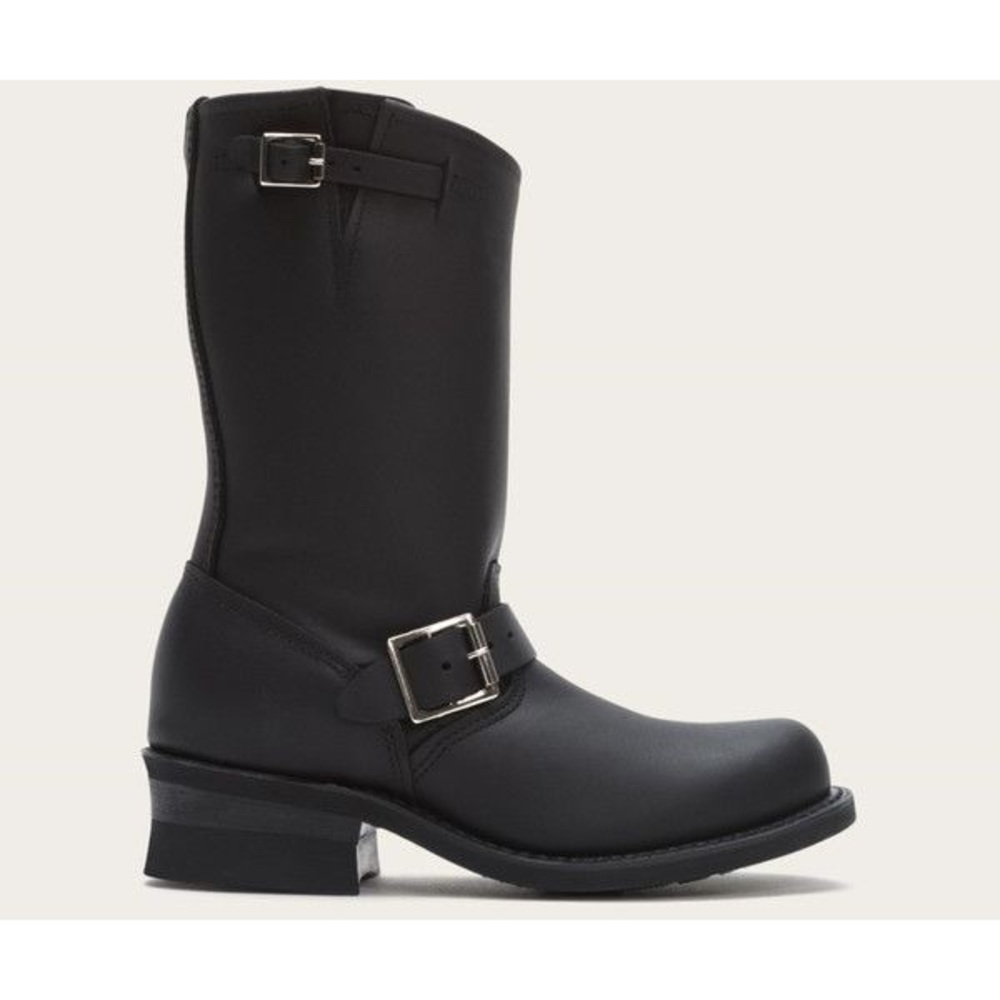 Frye Engineer Moto Boots - BLACK 8R EUC